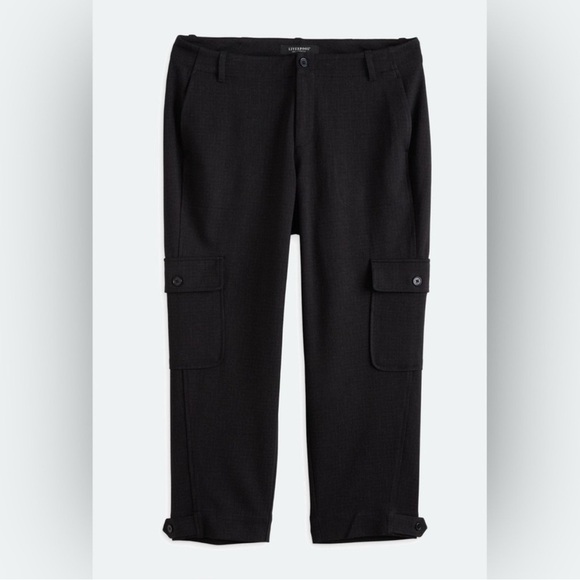 LIVERPOOL Utility Crop w/Tab
Hem & Cargo Pockets size 16 - Picture 5 of 10